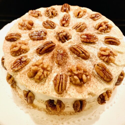 Carrot & Cardamom Cake