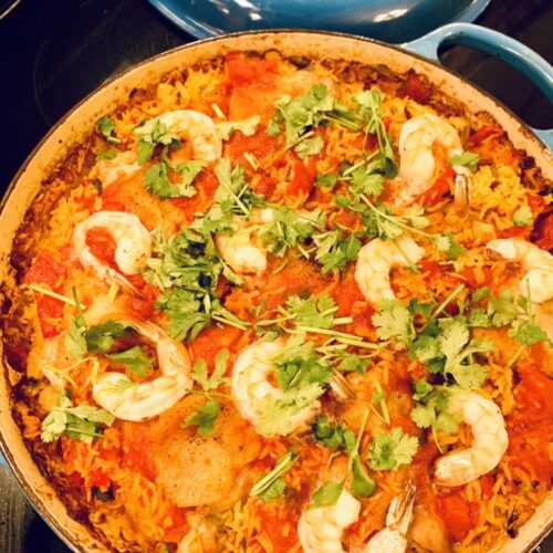 Luxurious Chicken Saffron Rice
