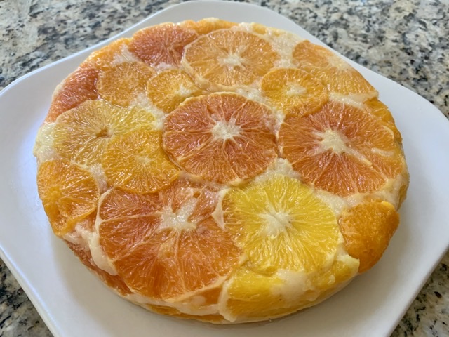 Retro Upside Down Citrus Cake