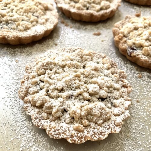 Costco-inspired Raspberries Crumble Cookies